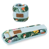 Hantle i ciężarki - Spokey, Obciążenia na rzep 1 kg HJ, Home Jungle Form, niebieskie - miniaturka - grafika 1