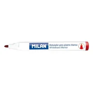 Przybory szkolne - MILAN Marker do tablic czerwony okrągła końcówka p12 MILAN, cena za 1szt. - miniaturka - grafika 1