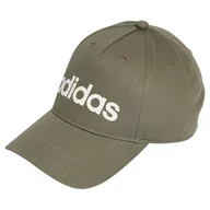 Czapki damskie - adidas Męska codzienna czapka z daszkiem, Warstwa oliwkowa/biały/biały, XS - miniaturka - grafika 1