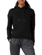 Bluzy damskie - Urban Classics TB1524 Damski sweter z kapturem Ladies Hoodie, kolor: czarny (czarny 7) , rozmiar: m TB1524-7 - miniaturka - grafika 1