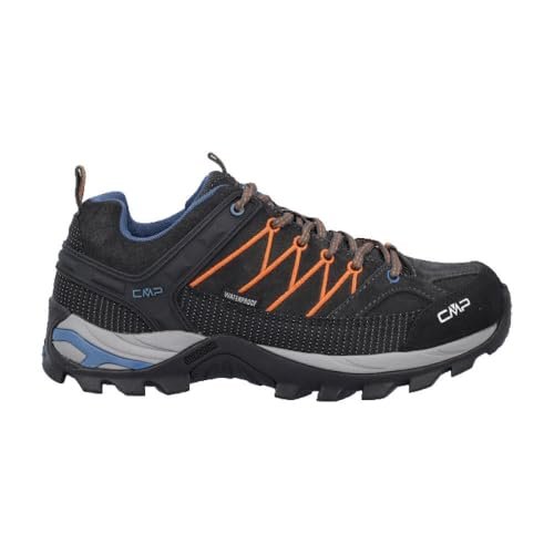 CMP Rigel Low Trekking Shoes WP, Walking Shoe Mężczyźni, Ołów-Jaffa, 47 EU, Ołów Jaffa, 47 EU