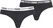 Majtki damskie - Puma Puma Brazilian Briefs 2 Pack 603043001-200 Czarne XS - miniaturka - grafika 1