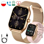 Smartwatch - Rubicon RBN-MAX-RG Złoty - miniaturka - grafika 1