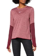 Koszulki i topy damskie - NIKE Damska koszulka z długim rękawem Runway Core, wielokolorowa, L - miniaturka - grafika 1