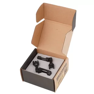 Strike Industries - Przyrządy celownicze Sidewinder II BUIS Backup Iron Sights - Czarne - SIDEWINDERII-BK - Osprzęt do wiatrówek - miniaturka - grafika 4