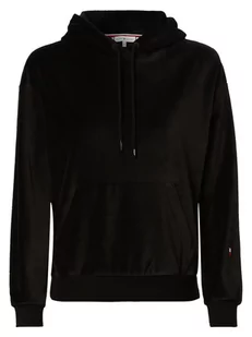 Tommy Hilfiger - Damska bluza z kapturem, czarny - Bluzy damskie - miniaturka - grafika 1