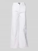 Spodnie damskie - Jeansy o kroju wide fit z mieszanki bawełny model ‘SELMA’ - miniaturka - grafika 1