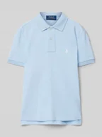 Koszulki dla chłopców - Koszulka polo o kroju slim fit z wyhaftowanym logo - miniaturka - grafika 1