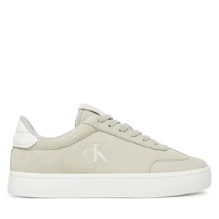 Sneakersy Calvin Klein Jeans Classic Cupsole Mix In YW0YW01767 Szary - Sneakersy damskie - miniaturka - grafika 1