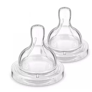 Philips Avent Classic o średnim przepływie 3m+ 633/257 - Smoczki do butelek - miniaturka - grafika 1