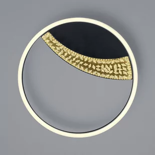 Lampa sufitowa LED Dana kryształowy dekor, okrągła - Lampy sufitowe - miniaturka - grafika 2