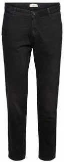 Spodnie męskie - ESPRIT Dżinsy - Slim fit - w kolorze czarnym - grafika 1