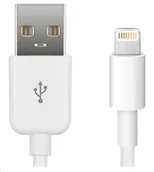 Kable USB - Kabel USB MicroConnect Lightning 0.5m Biały LIGHTNING0.5 - miniaturka - grafika 1