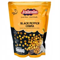 Chipsy - Prażona ciecierzyca Roasted Black Pepper Chana Jaimin 200g - miniaturka - grafika 1