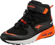 Buty dla chłopców - sneakersy high kx hydro chłopięce, Jet Black Neon Orange, 39 eu - miniaturka - grafika 1