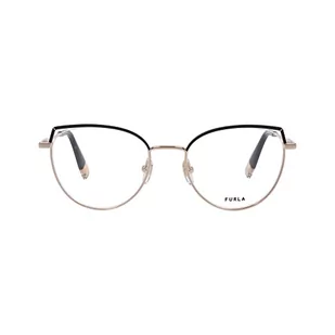 Furla VFU585 Okulary, Rose Gold z półmatowymi czarnymi częściami, 51 dla kobiet, Rose Gold With Semi Matt Black Parts, 51 - Okulary przeciwsłoneczne - miniaturka - grafika 1