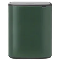 Kosze na śmieci - Brabantia Kosz na śmieci Bo Pedal Bin 2 x 30 l zielony 304224 - miniaturka - grafika 1