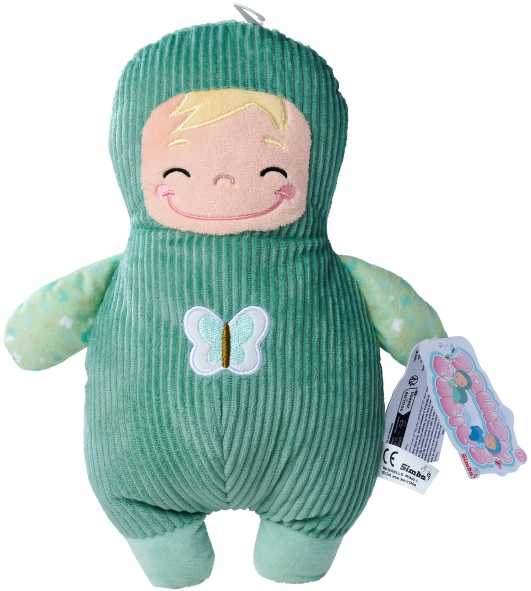 Squishbabies My Love Maskotka dziecko w zielonym stroju 28 cm