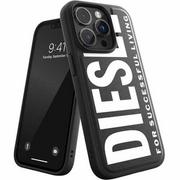 Etui i futerały do telefonów - Diesel Etui Moulded Case Core FW22 do iPhone 14 Pro czarne - miniaturka - grafika 1