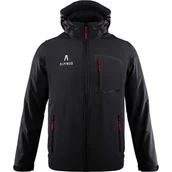 Kurtki męskie - Kurtka męska Softshell Alpinus Stenshuvud czarna BR43371 - miniaturka - grafika 1