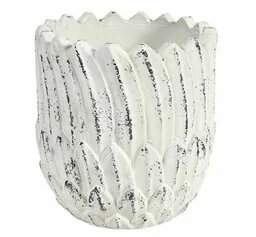 Osłonka Belldeco Albero White Pióra C - Donice - miniaturka - grafika 1