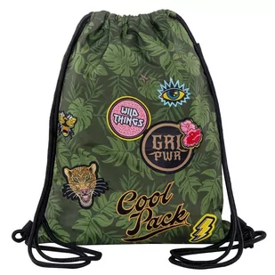 CoolPack Worek Na Buty Sprint Green - Worki na buty - miniaturka - grafika 1