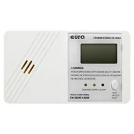 Czujniki czadu, dymu, gazu - Czujnik czadu ''EURA'' CD-01EU wyświetlacz LCD, zasilanie bateryjne - miniaturka - grafika 1