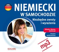Audiobooki do nauki języków - Niemiecki w samochodzie. Niezbędne zwroty i wyrażenia - miniaturka - grafika 1