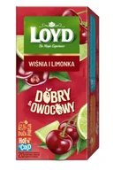 Herbata - Herbata owocowa LOYD Dobry Owocowy - Wiśnia i limonka 20x2,5g - miniaturka - grafika 1