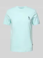 Koszulki męskie - T-shirt z wyhaftowanym detalem model ‘JEPPE’ - miniaturka - grafika 1