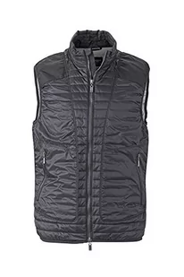 James & Nicholson męski Lightweight Vest Outdoor Westen, czarny, xxl JN1110 blsl - Kamizelki męskie - miniaturka - grafika 1