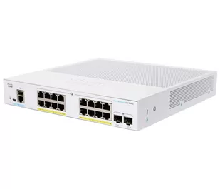 Linksys CBS250-16P-2G-EU łącza sieciowe Zarządzany L2/L3 Gigabit CBS250-16P-2G-EU - Switche - miniaturka - grafika 2