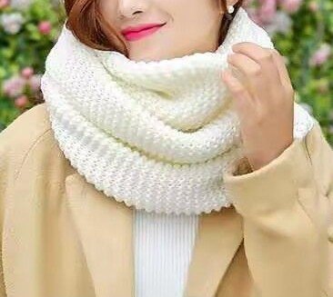 damski SZAL typu KOMIN wygodny i ciepły na zimę modny zimowy SZAL