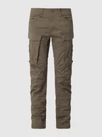 Spodnie męskie - Spodnie cargo o kroju regular tapered fit z dodatkiem streczu model ‘Rovic’ - miniaturka - grafika 1