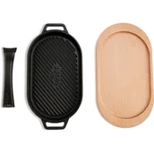 Patelnie - Żeliwna patelnia grillowa do serwowania Witt Pizza - miniaturka - grafika 1