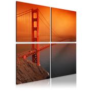 Obrazy i zdjęcia na płótnie - Obraz - San Francisco - Most Golden Gate (rozmiar 40x40) - miniaturka - grafika 1