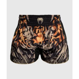 Venum Spodenki Muay Thai Tiger Shorts Black - Spodnie sportowe męskie - miniaturka - grafika 1
