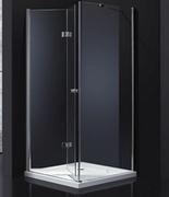 Kabiny prysznicowe - Atrium Kabina prysznicowa kwadratowa składana 90x90 Liri VP309+VS090 - miniaturka - grafika 1
