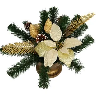 Stroik dekorowany w misie SBN-Z2 - Sztuczne kwiaty - miniaturka - grafika 1