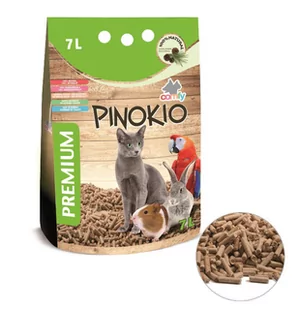 Comfy Comfy Żwirek drzewny Pinokio poj 7l - Żwirek dla kotów - miniaturka - grafika 1