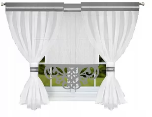 Komplet Firana Toskania 260x160 PANEL+Zasłony - Firany - miniaturka - grafika 1