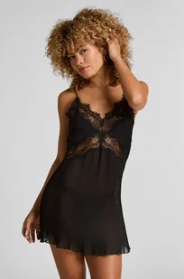 Hunkemöller Halka Zaphira Czarny - Bielizna nocna - miniaturka - grafika 1