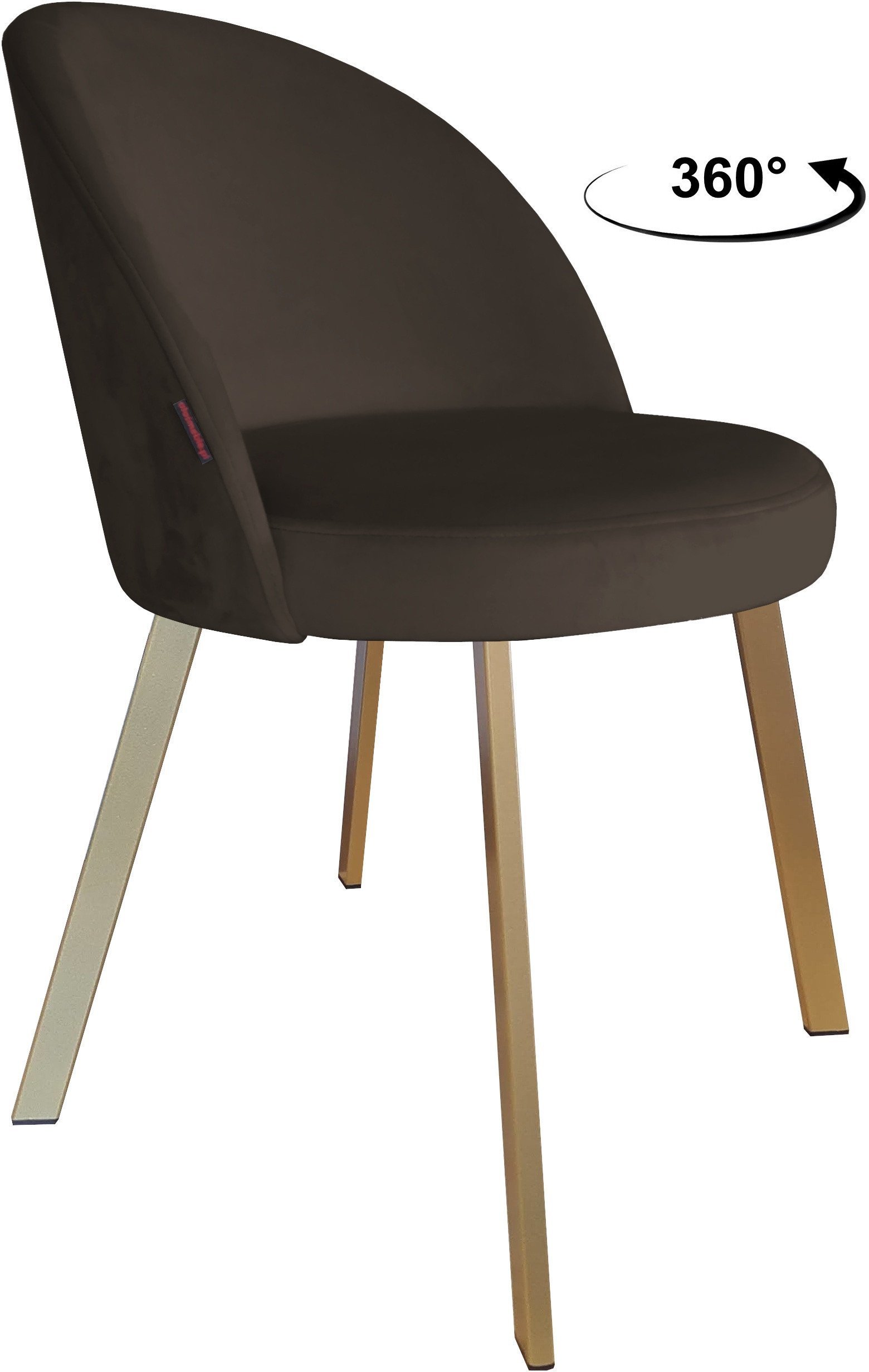 Krzesło obrotowe Trix podstawa Profil złota MG05