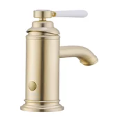 Baterie umywalkowe - Bateria umywalkowa złota Charm Sensea 3276007454789 - miniaturka - grafika 1