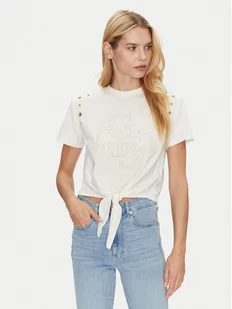 Guess Bluzka W5GI18 I3Z14 Écru Regular Fit - Bluzki damskie - miniaturka - grafika 1