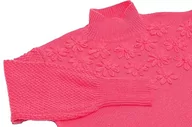 Swetry damskie - Ebeeza Damski sweter stokrotki różowy XS/S, Rosa, XS - miniaturka - grafika 1