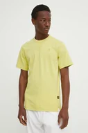 Koszulki męskie - G-Star Raw t-shirt bawełniany męski kolor zielony gładki - miniaturka - grafika 1