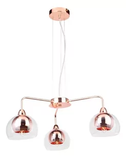 Lampex Lampa wisząca Cirta 3, czarna, 40 W, 80x55 cm - Lampy sufitowe - miniaturka - grafika 1