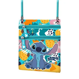 Disney Dziecięca pionowa torba crossbody, turkusowa Lilo i Stitch, Turkusowy Lilo i Stitch - Torebki damskie - miniaturka - grafika 1