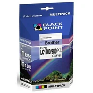 Tusze zamienniki - Black Point BPBLC1100/980XLC zamiennik Brother LC1100/980C - miniaturka - grafika 1